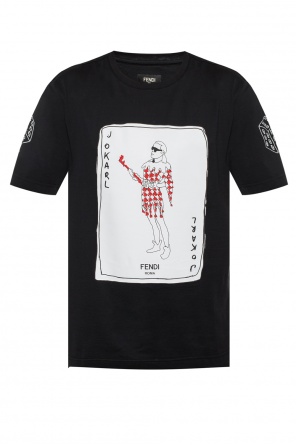 Printed t-shirt, zdjęcie 1 Printed t-shirt od Fendi